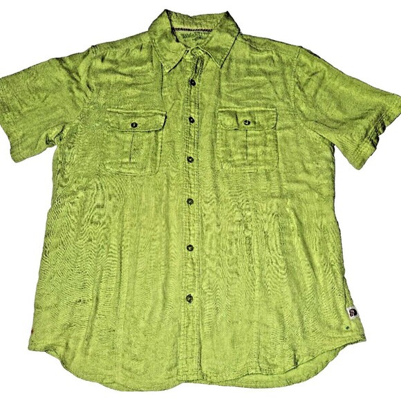 Margaritaville Men’s medium Button Up Hawaiian Short Sleeve Jimmy Buffet Shirt - Picture 1 of 10